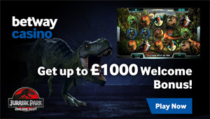 Jurassic Park Online Slot at Betway Casino