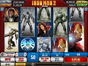 Iron Man 2 Mobile Scratch Card game
