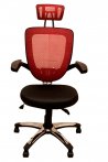 Kancelářská židle HL0009-3-červená