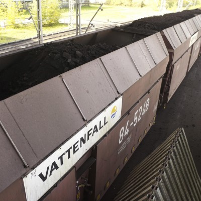 Brown Coal Mining near JaenschwaldeBraunkohletagebau Jaenschwalde