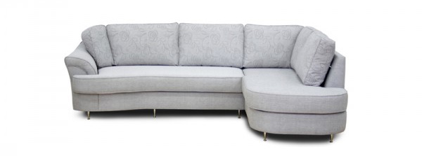 grå soffa