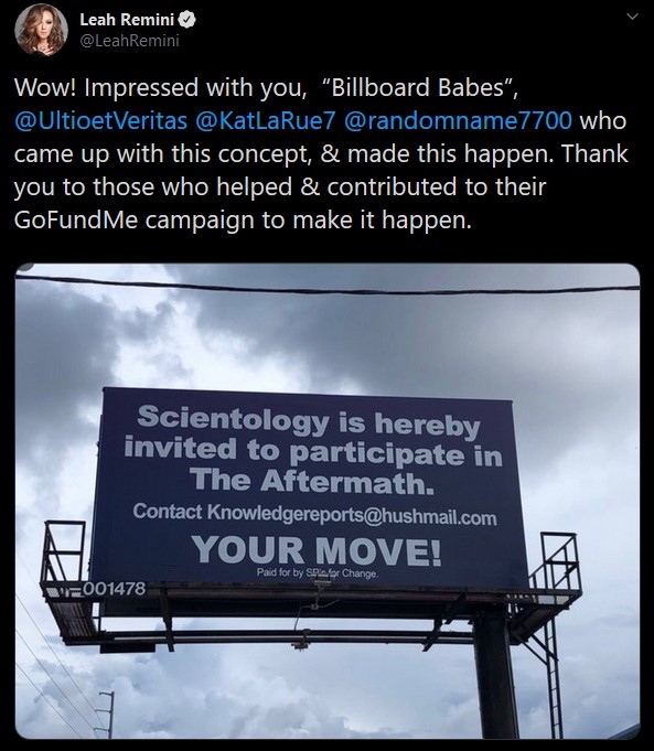 Scientology Billboard Babes