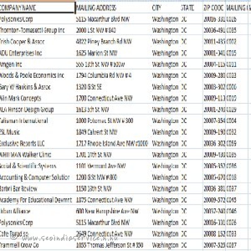 SEO India - Free Download Emails Data