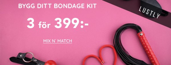 Sexleksaker för bondagelekar