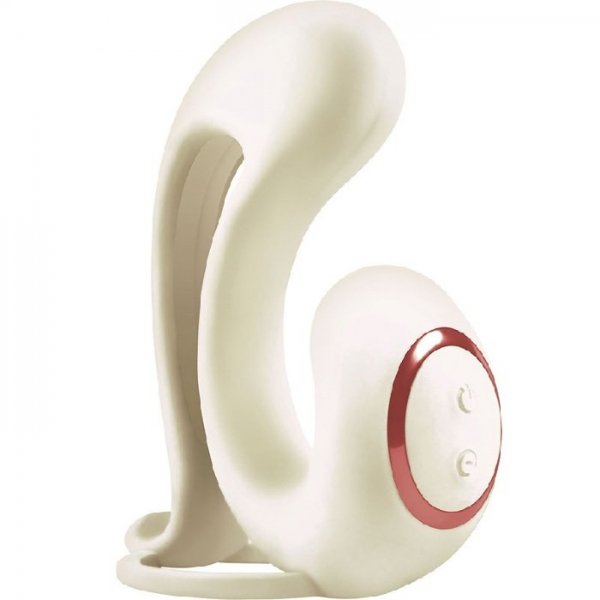 Lyxig vibrator designad för dubbla orgasmer.