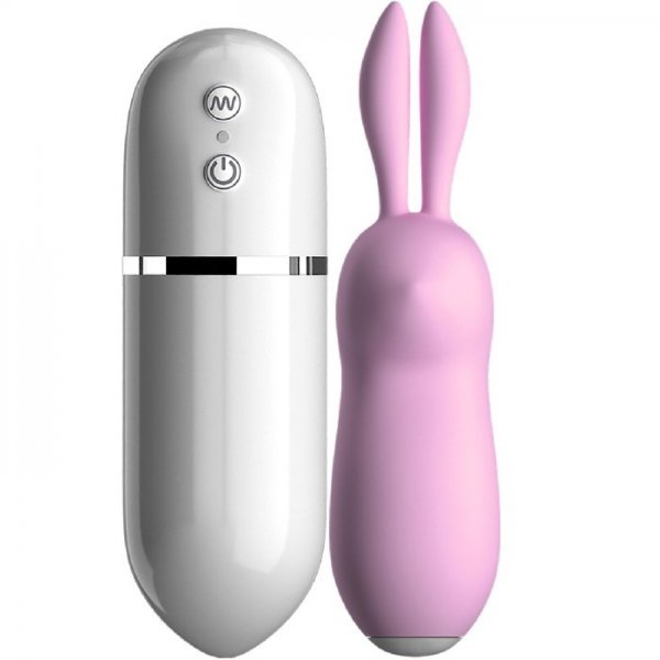 Skön klitorisstimulans av kaninöron.