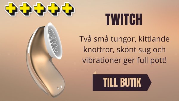 Twitch klitorisvibrator