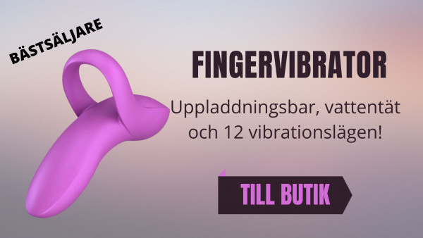 Bra fingervibrator från Satisfyer.
