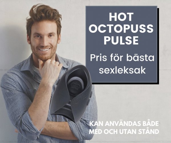 Prisbelänt manlig sexleksak - Hot Octopuss Pulse Solo