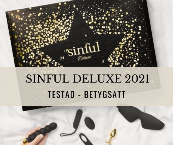 Vad innehåller Sinful Deluxe Julkalender 2021? 