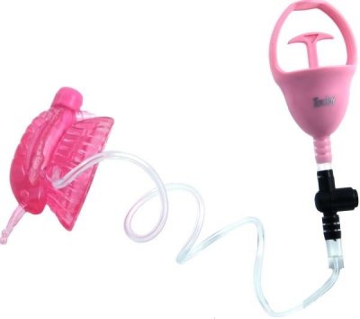 Klitorisvibrator med sugeffekt