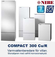 NIBE Compact 300 varmvattenberedare