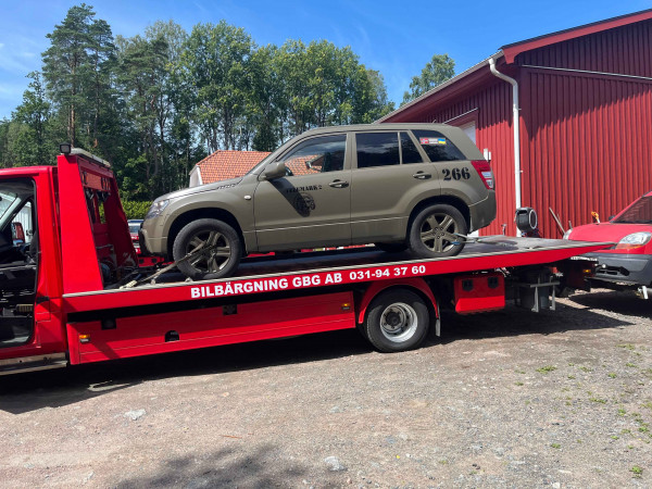 Gratis hämtning av skrotbil i Trollhättan med bärgningsbil