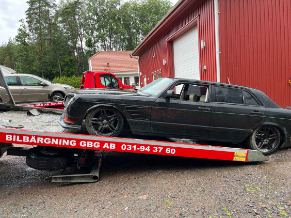 Planering av transport för skrotbil i Trollhättan