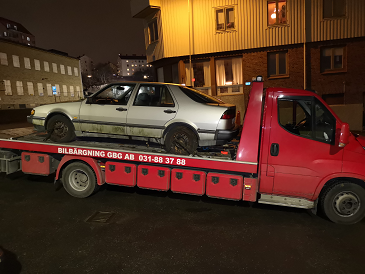 Bilskrot i Kungälv tar hand om skrotbilen
