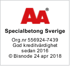 Kreditvärdighet Specialbetong Sverige.