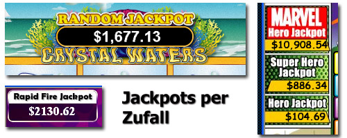 Spielautomaten Random Jackpots