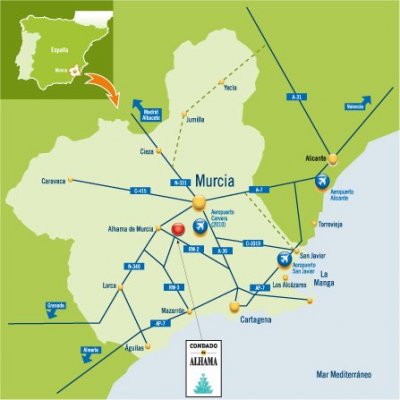 Murcia Karta | Karta