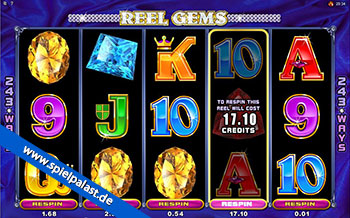 Respin-Funktion bei Online-Slots