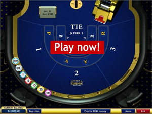 Play Baccarat at William Hill Casino Club