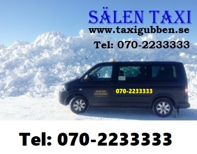 Sälen taxi 070-2233333
