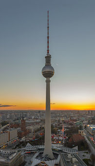 TV-tårnet Berliner Fernsehturm TV-tårnet Berliner Fernsehturm