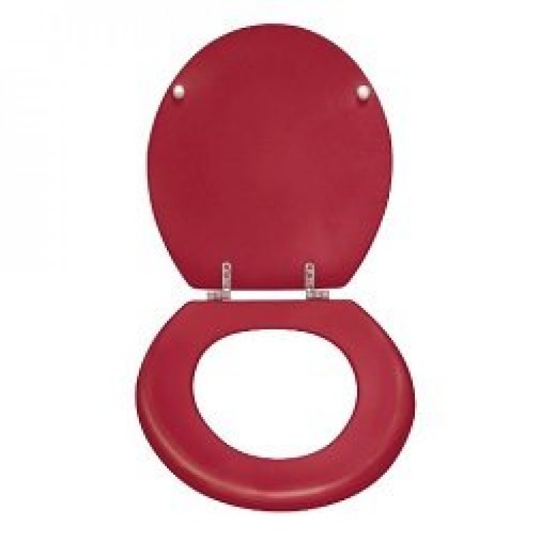 Wenko Prima Bordeaux Red Toilet Seat | Toilet seats for sale
