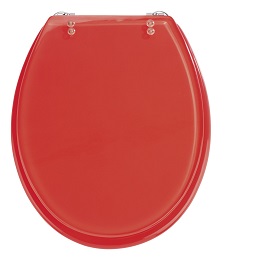 Wenko Resin Toilet Seat - Tropic Red | Toilet seats for sale