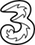 Tre logotyp