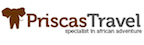 Priscas Travel logotyp