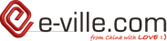 E-ville logotyp
