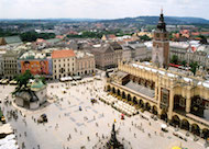 Gamla staden i Krakow Gamla staden i Krakow