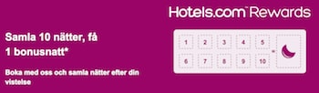 Hotels.com rewards