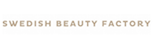 bruna eller svarta ögonbryn Swedish Beauty Factory logotyp