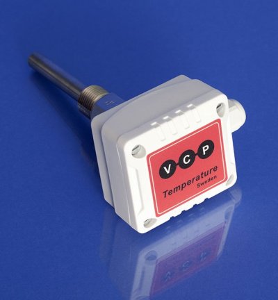 Immersion temperature sensor TIN with stainless steel pocket SSP 100