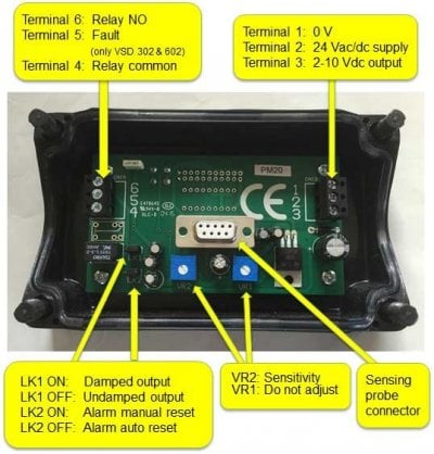 pcb for duct smoke detector VSD-series