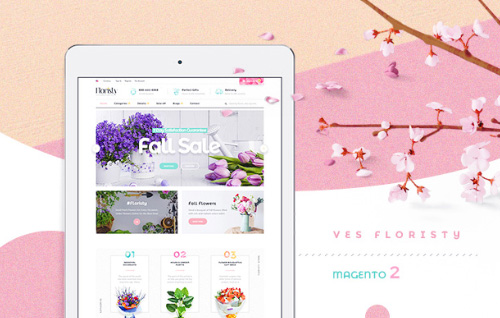 Image slider- Magento Flower Theme