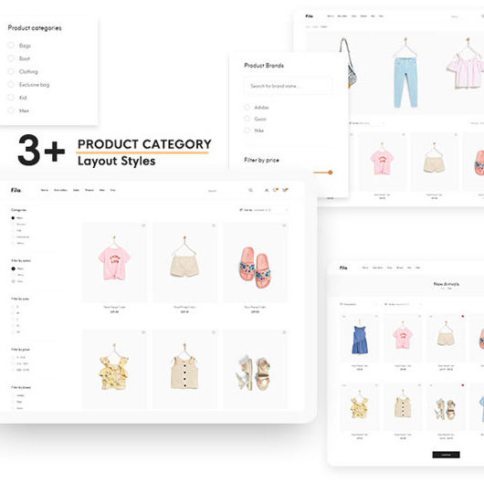 03+ Product Category Layout Styles