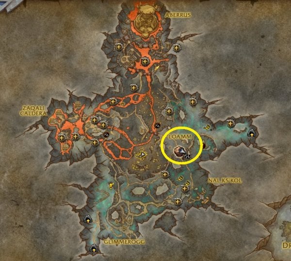 How to get to Zaralek Cavern and the Loamm Niffin | World of Warcraft