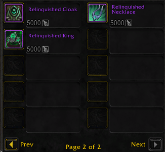 relinquished gear multispec