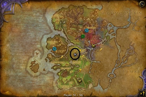 best locations for portals mage tower wow