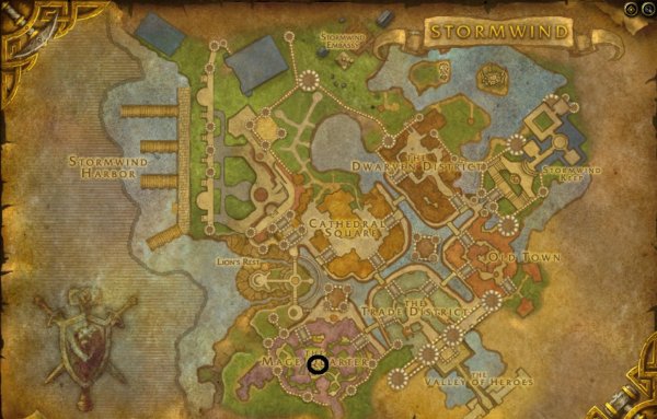 wow shadowlands mage tower location