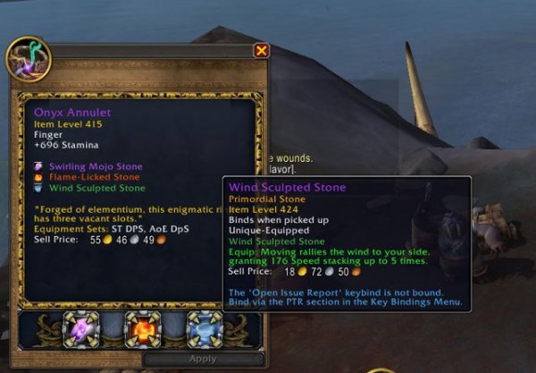 Upgrade Primordial Stones World Of Warcraft GamePlay Guides