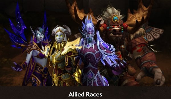 Bfa What Are Allied Races World Of Warcraft Gameplay Guides