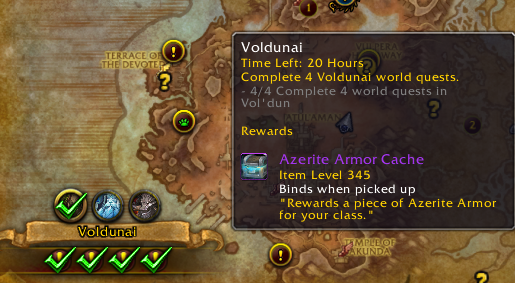 Wow World Quest Timers