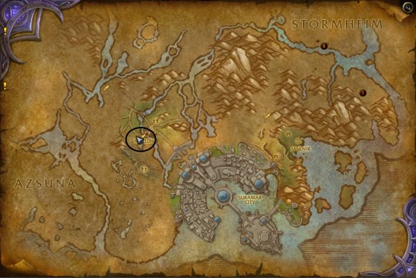 mage tower wow location